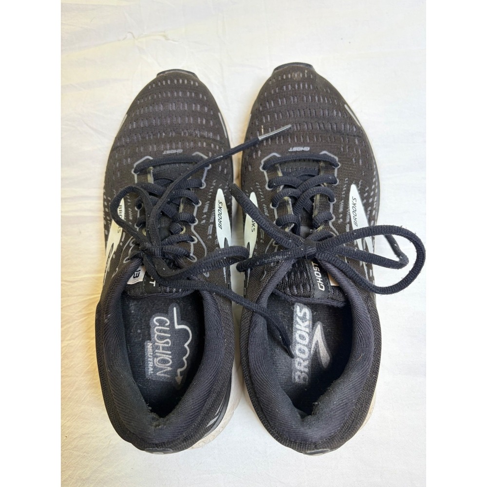 Brooks Ghost 13~ Womens 8M~Black Athletic Running Shoes Sneaker Cushion Neutral - Picture 7 of 8